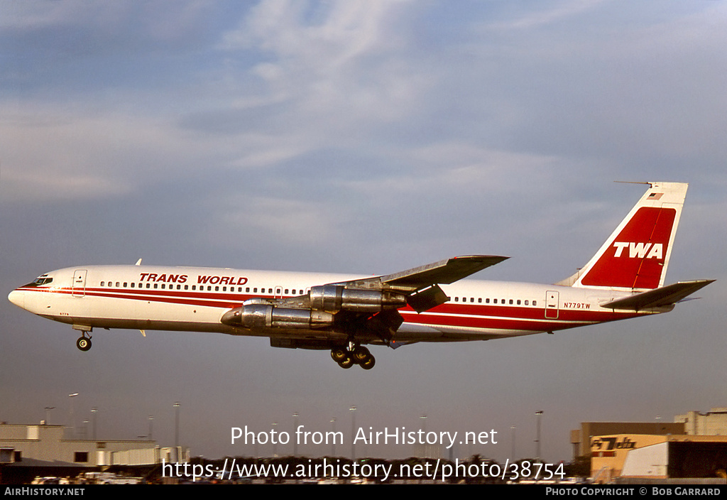 Aircraft Photo of N779TW | Boeing 707-331B | Trans World Airlines - TWA | AirHistory.net #38754