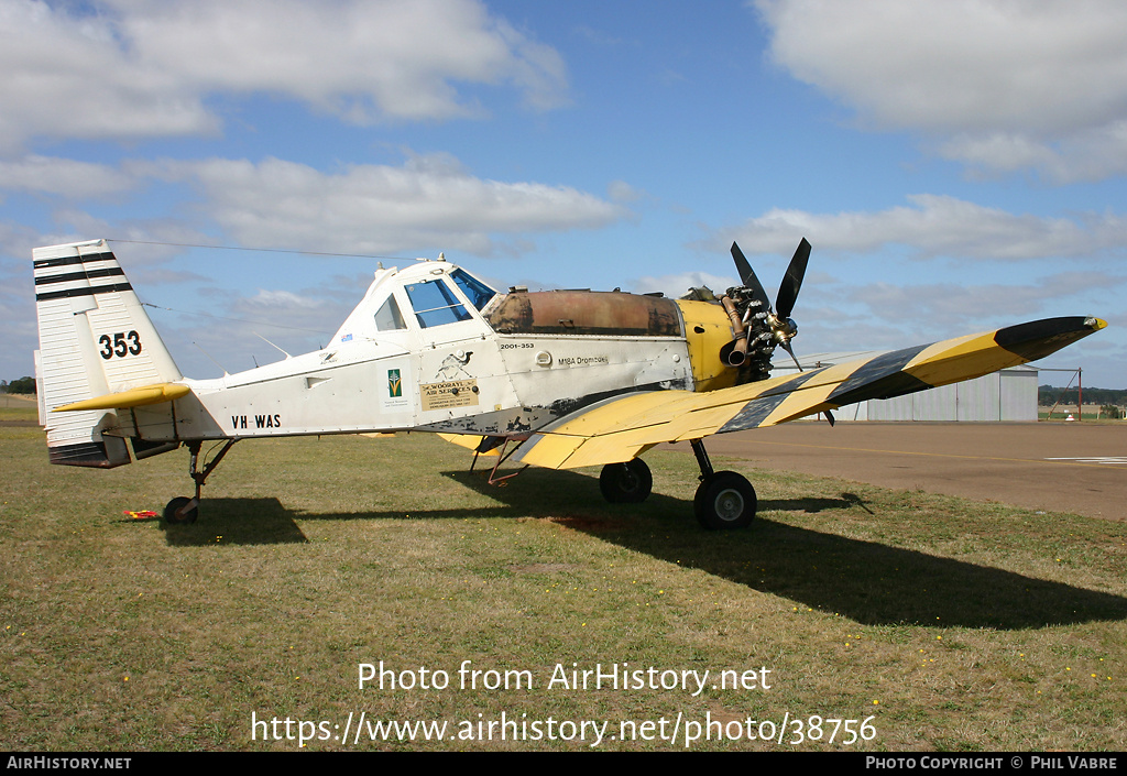 Aircraft Photo of VH-WAS | PZL-Mielec M-18A Dromader | Woorayl Air Services | AirHistory.net #38756