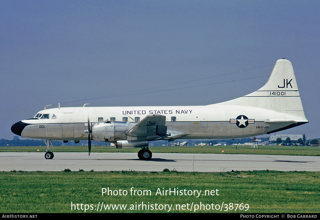 Aircraft Photo of 141001 | Convair C-131F | USA - Navy | AirHistory.net #38769