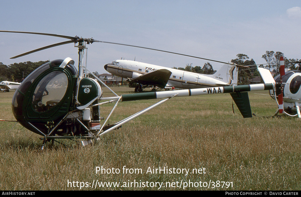 Aircraft Photo of VH-WAA / WAA | Hughes 269C 300C | AirHistory.net #38791