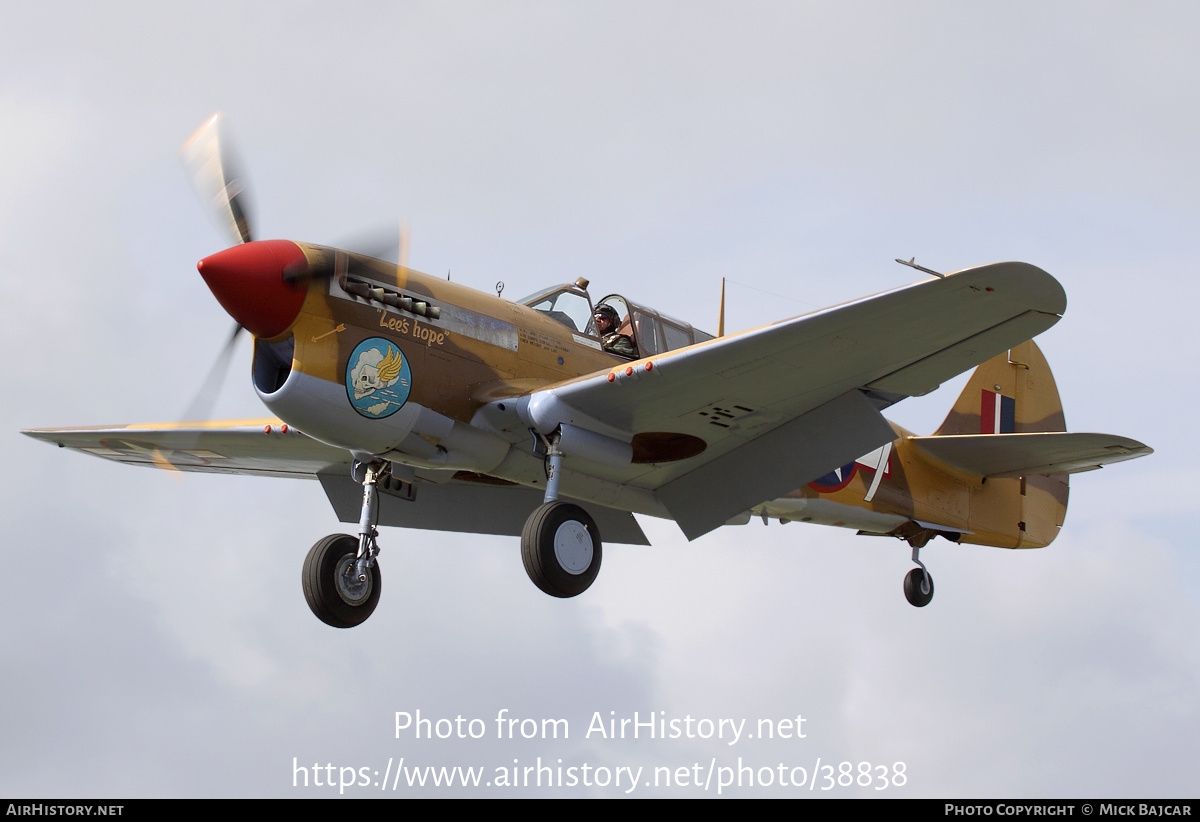 Aircraft Photo of G-CGZP | Curtiss P-40F Warhawk | USA - Air Force | AirHistory.net #38838