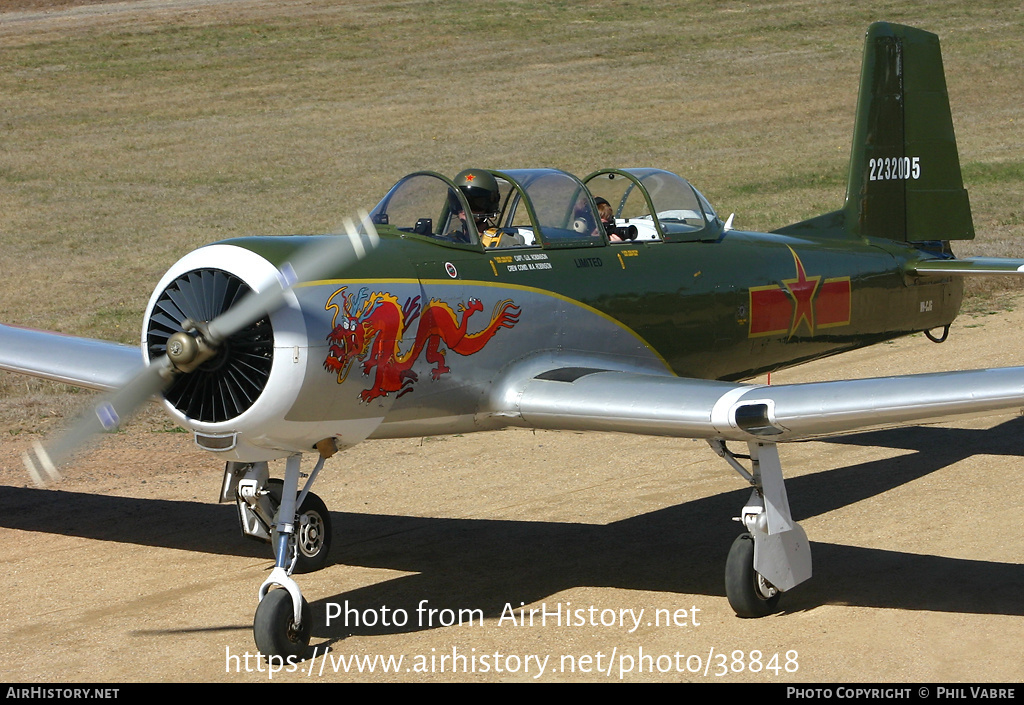 Aircraft Photo of VH-CJG | Nanchang CJ-6A | China - Air Force | AirHistory.net #38848