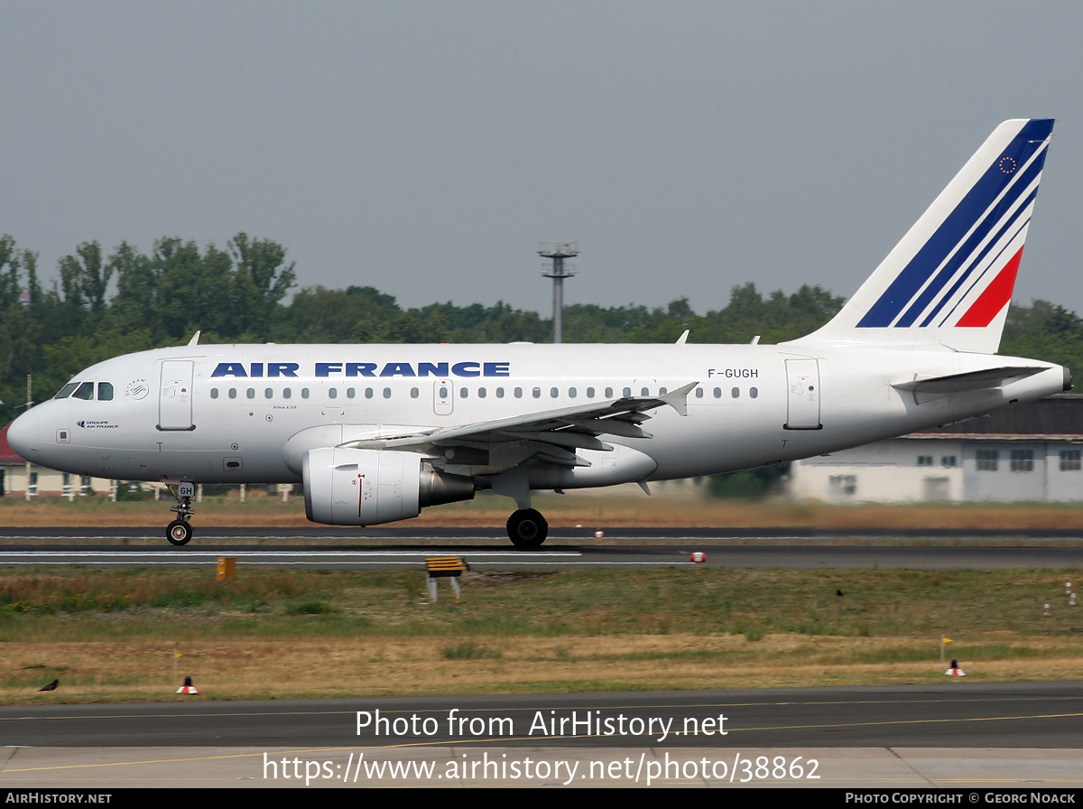 Aircraft Photo of F-GUGH | Airbus A318-111 | Air France | AirHistory.net #38862