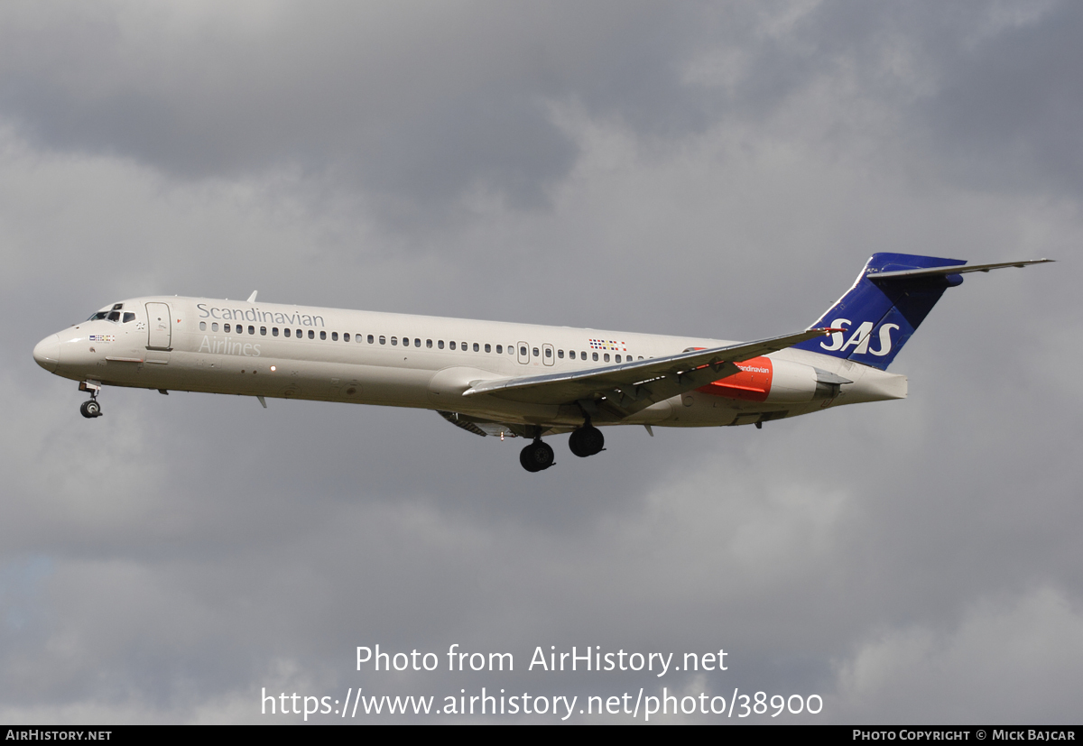 Aircraft Photo of OY-KHF | McDonnell Douglas MD-87 (DC-9-87) | Scandinavian Airlines - SAS | AirHistory.net #38900