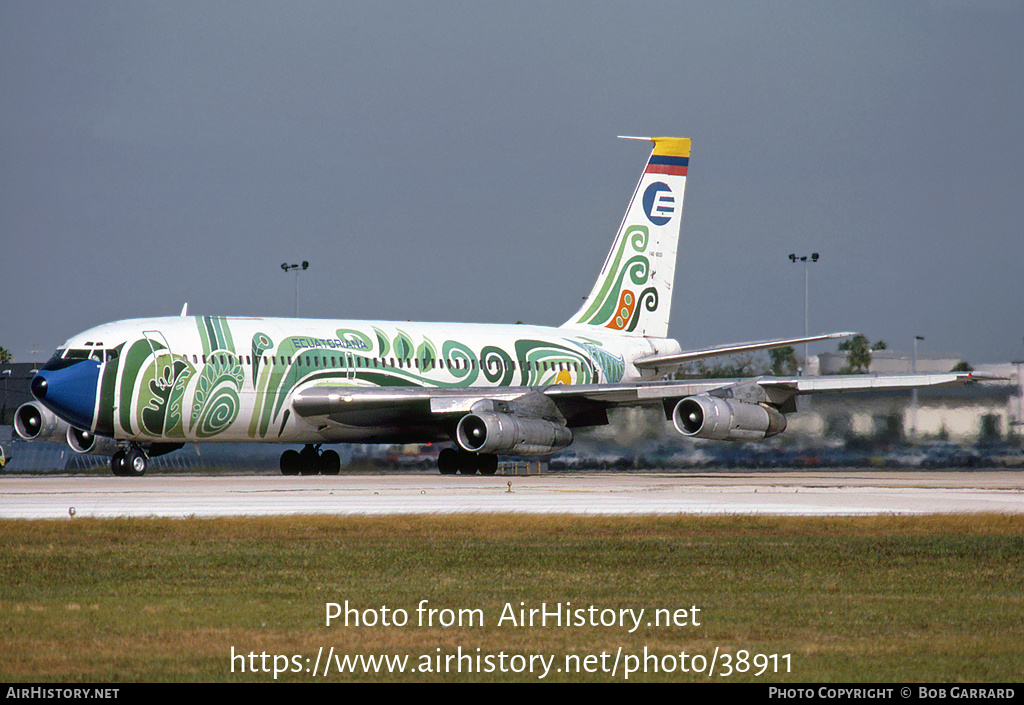 Aircraft Photo of HC-BDP | Boeing 720-023B(F) | Ecuatoriana | AirHistory.net #38911