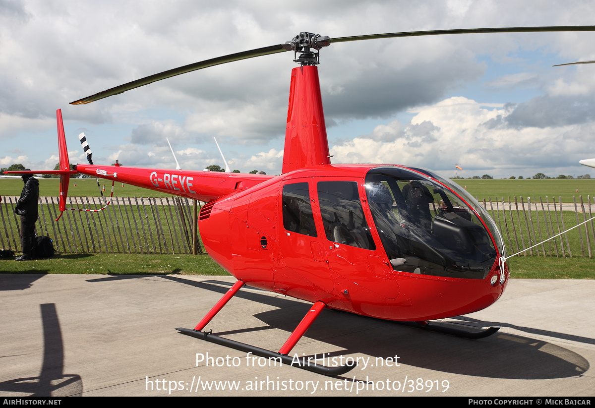 Aircraft Photo of G-REYE | Robinson R-44 Raven | AirHistory.net #38919