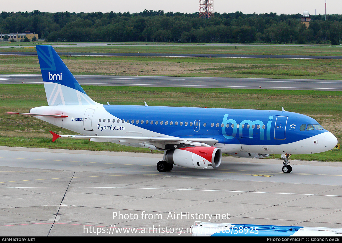 Aircraft Photo of G-DBCC | Airbus A319-131 | BMI - British Midland International | AirHistory.net #38925