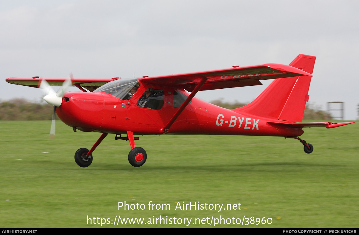 Aircraft Photo of G-BYEK | Stoddard-Hamilton GlaStar | AirHistory.net #38960