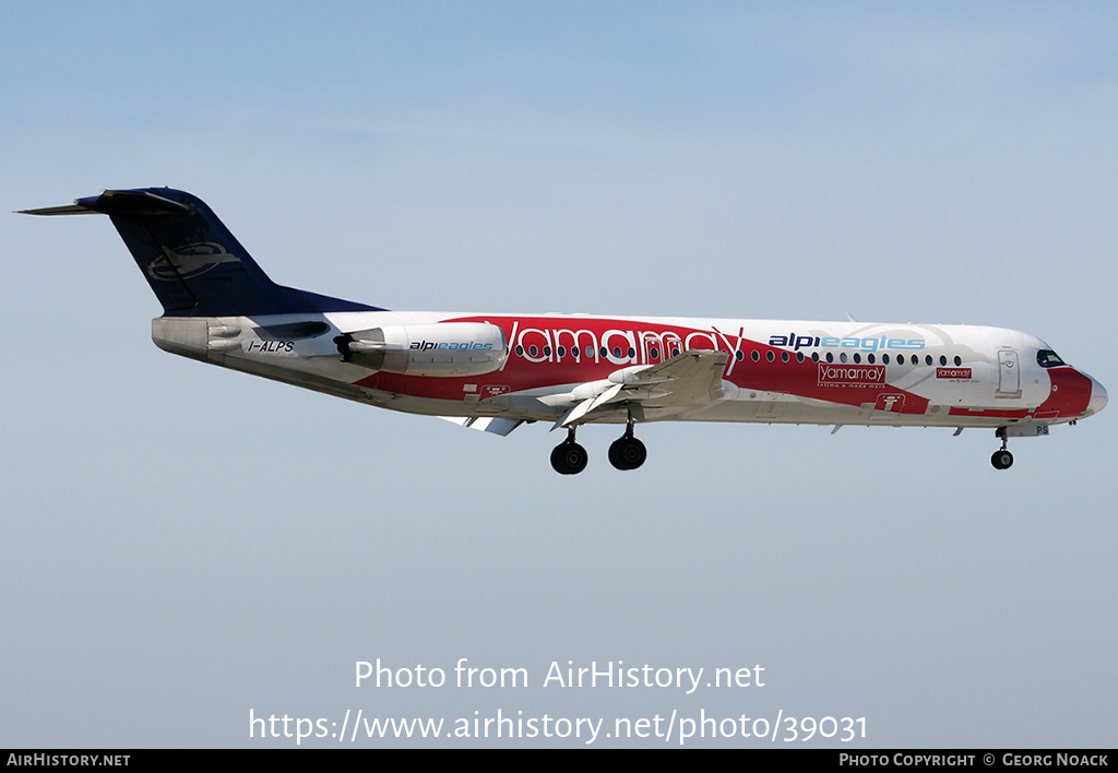 Aircraft Photo of I-ALPS | Fokker 100 (F28-0100) | Alpi Eagles | AirHistory.net #39031