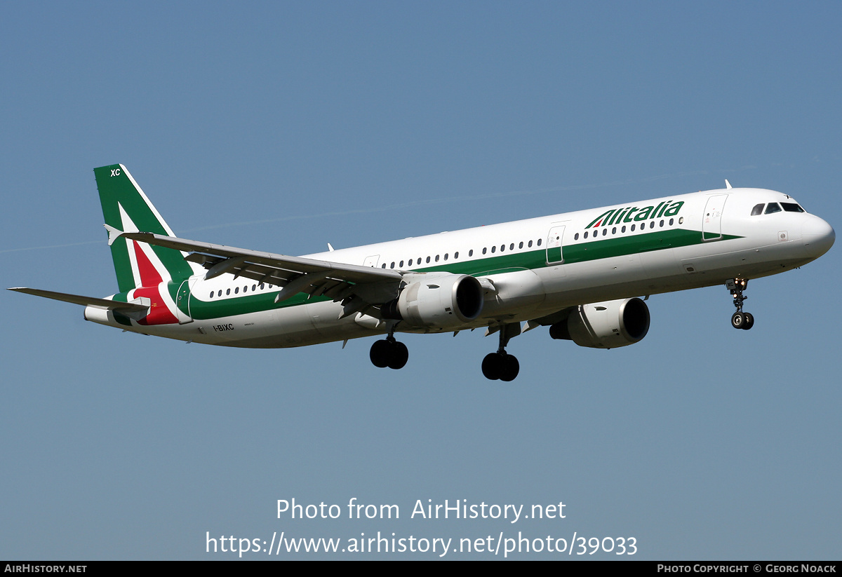 Aircraft Photo of I-BIXC | Airbus A321-112 | Alitalia | AirHistory.net #39033