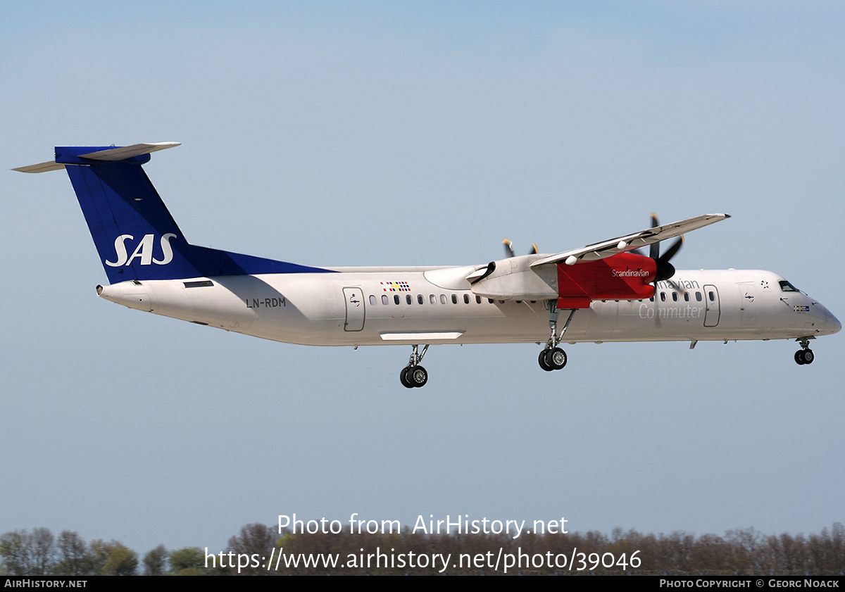 Aircraft Photo of LN-RDM | Bombardier DHC-8-402 Dash 8 | Scandinavian Commuter - SAS | AirHistory.net #39046