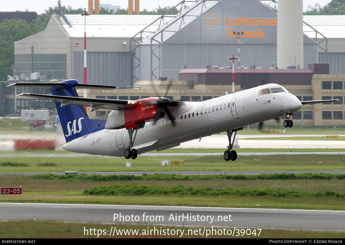 Aircraft Photo of LN-RDP | Bombardier DHC-8-402 Dash 8 | Scandinavian Commuter - SAS | AirHistory.net #39047