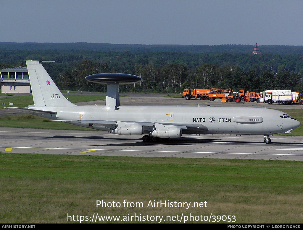 Aircraft Photo of LX-N90455 | Boeing E-3A Sentry | Luxembourg - NATO | AirHistory.net #39053