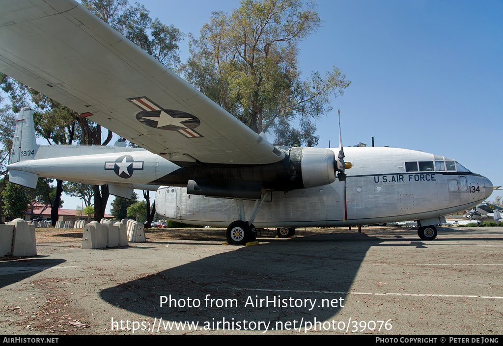 Aircraft Photo of 52-2134 / 22134 | Fairchild C-119G Flying Boxcar | USA - Air Force | AirHistory.net #39076