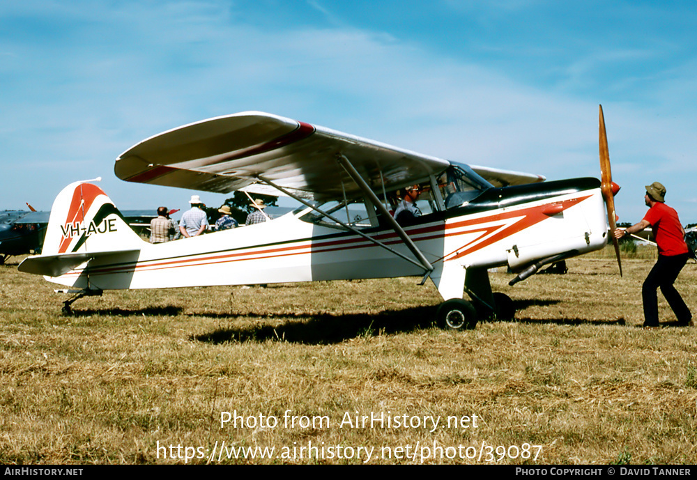 Aircraft Photo of VH-AJE | Auster J-1 Autocrat | AirHistory.net #39087