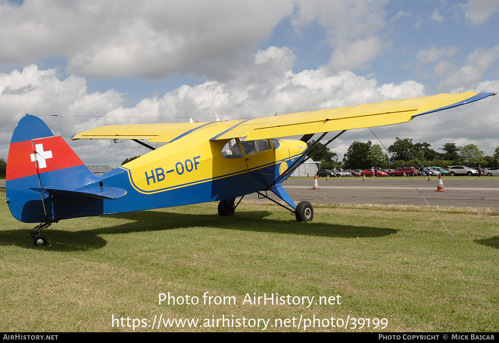 Aircraft Photo of HB-OOF | Piper PA-16 Clipper | AirHistory.net #39199