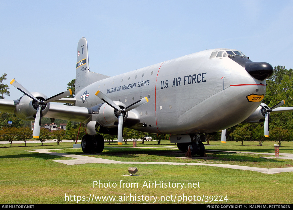 Aircraft Photo of 52-1072 / 0-21072 | Douglas C-124C Globemaster II | USA - Air Force | AirHistory.net #39224