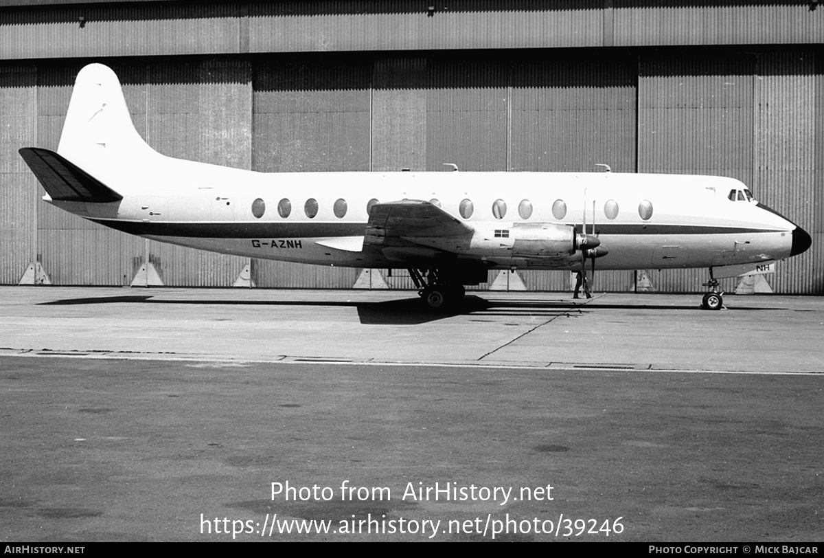 Aircraft Photo of G-AZNH | Vickers 814 Viscount | AirHistory.net #39246