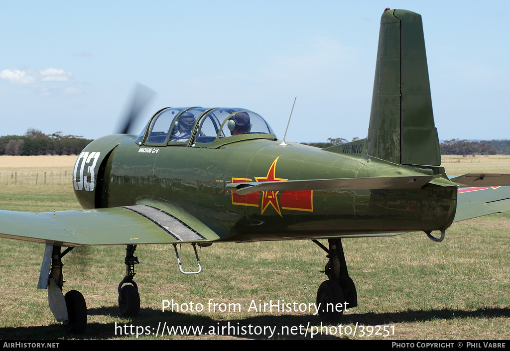 Aircraft Photo of VH-NNC | Nanchang CJ-6 | China - Air Force | AirHistory.net #39251