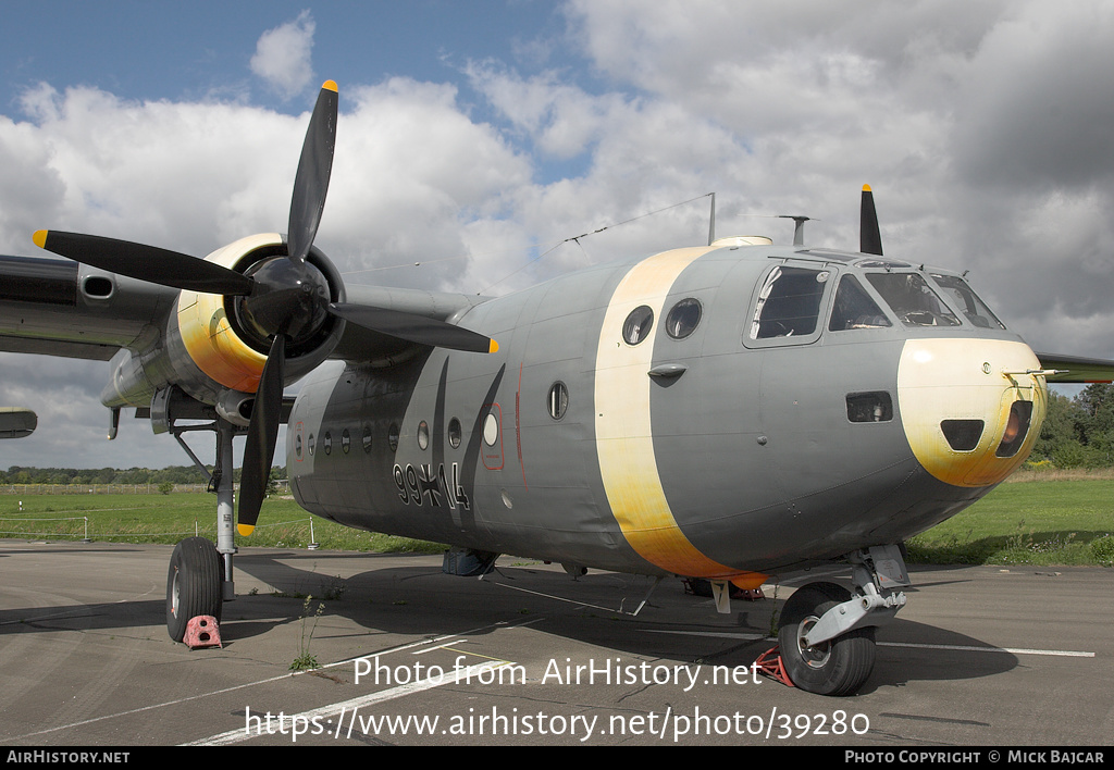 Aircraft Photo of 9914 | Nord 2501D Noratlas | Germany - Air Force | AirHistory.net #39280