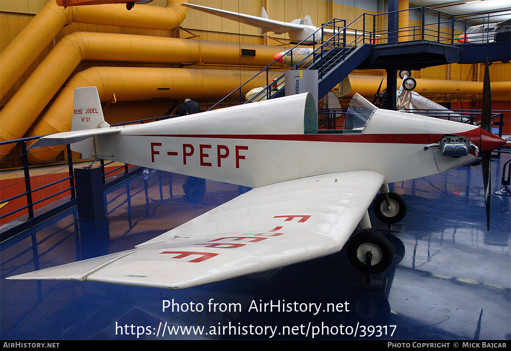 Aircraft Photo of F-PEPF | Jodel D-9 Bebe | AirHistory.net #39317