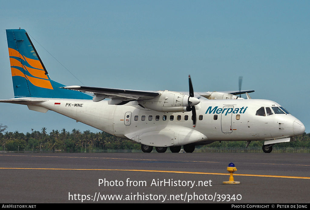 Aircraft Photo of PK-MNE | CASA/IPTN CN235-10 | Merpati Nusantara Airlines | AirHistory.net #39340