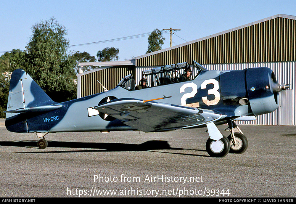 Aircraft Photo of VH-CRC | North American AT-6C Harvard IIA | USA - Navy | AirHistory.net #39344