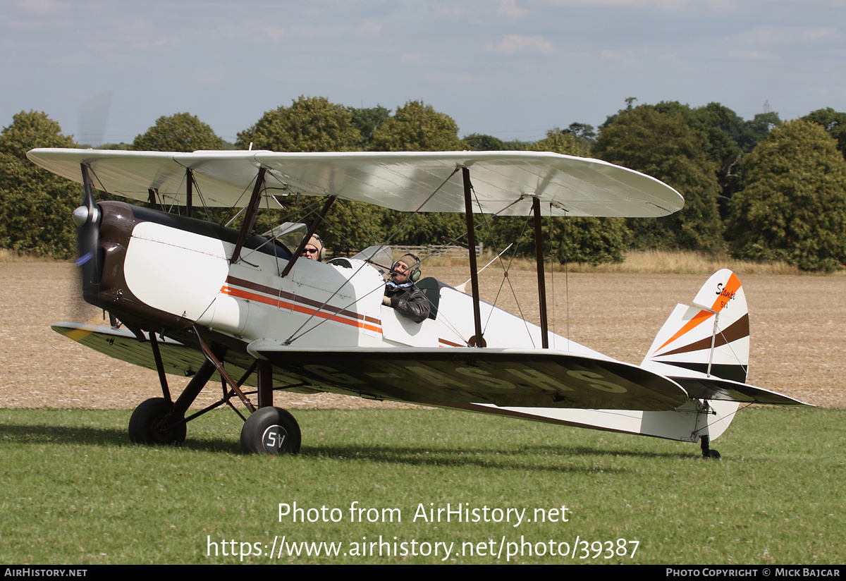 Aircraft Photo of G-ASHS | Stampe-Vertongen SV-4C | AirHistory.net #39387