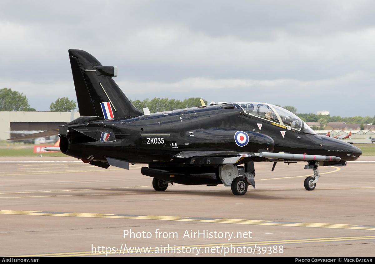 Aircraft Photo of ZK035 | BAE Systems Hawk T2 | UK - Air Force | AirHistory.net #39388