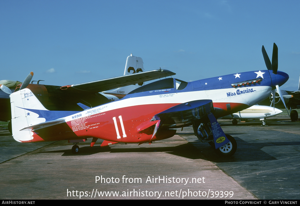 Aircraft Photo of N991R | North American P-51D Mustang | AirHistory.net #39399