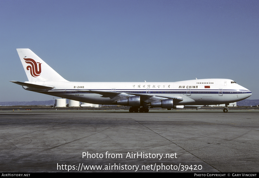 Aircraft Photo of B-2446 | Boeing 747-2J6BM | Air China | AirHistory.net #39420