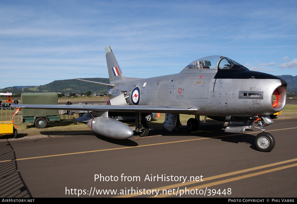 Aircraft Photo of VH-SBR / A94-352, Commonwealth CA-27 Sabre Mk32