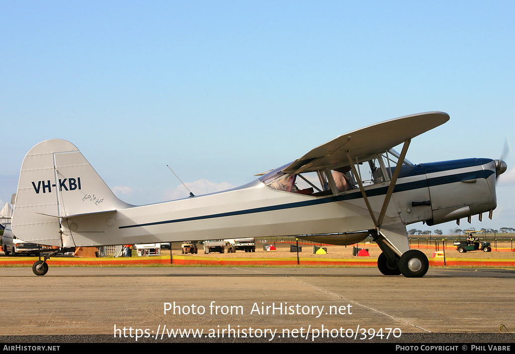 Aircraft Photo of VH-KBI | Auster J-1B Aiglet | AirHistory.net #39470