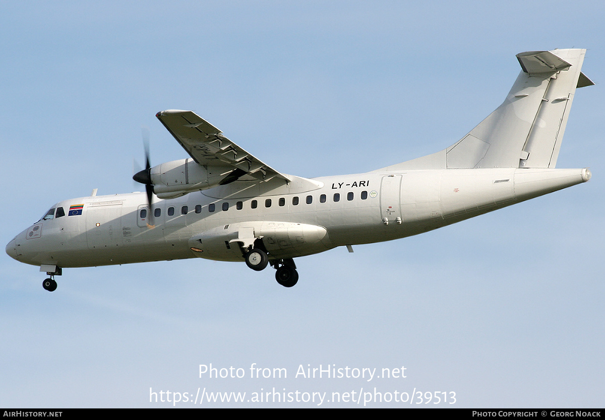 Aircraft Photo of LY-ARI | ATR ATR-42-300 | AirHistory.net #39513