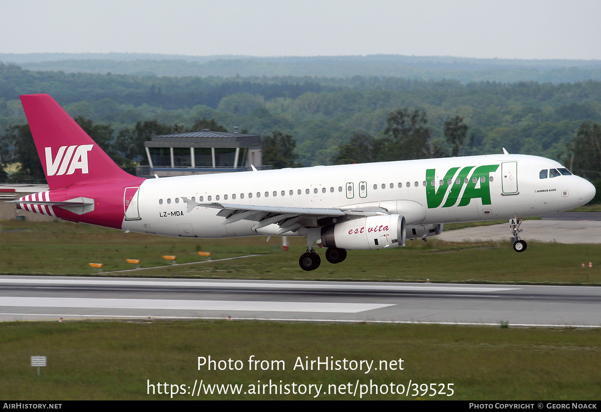 Aircraft Photo of LZ-MDA | Airbus A320-232 | VIA - Air VIA Bulgarian Airways | AirHistory.net #39525