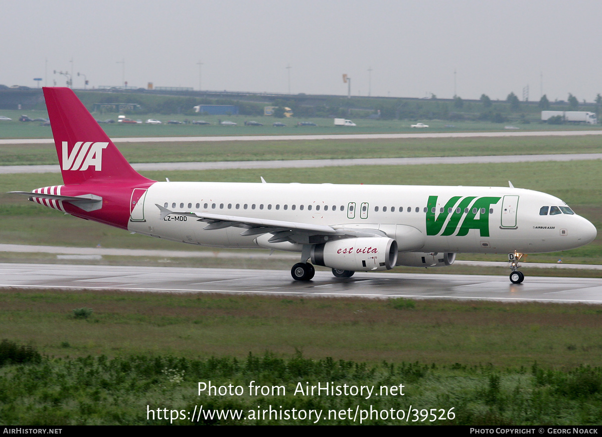 Aircraft Photo of LZ-MDD | Airbus A320-232 | VIA - Air VIA Bulgarian Airways | AirHistory.net #39526