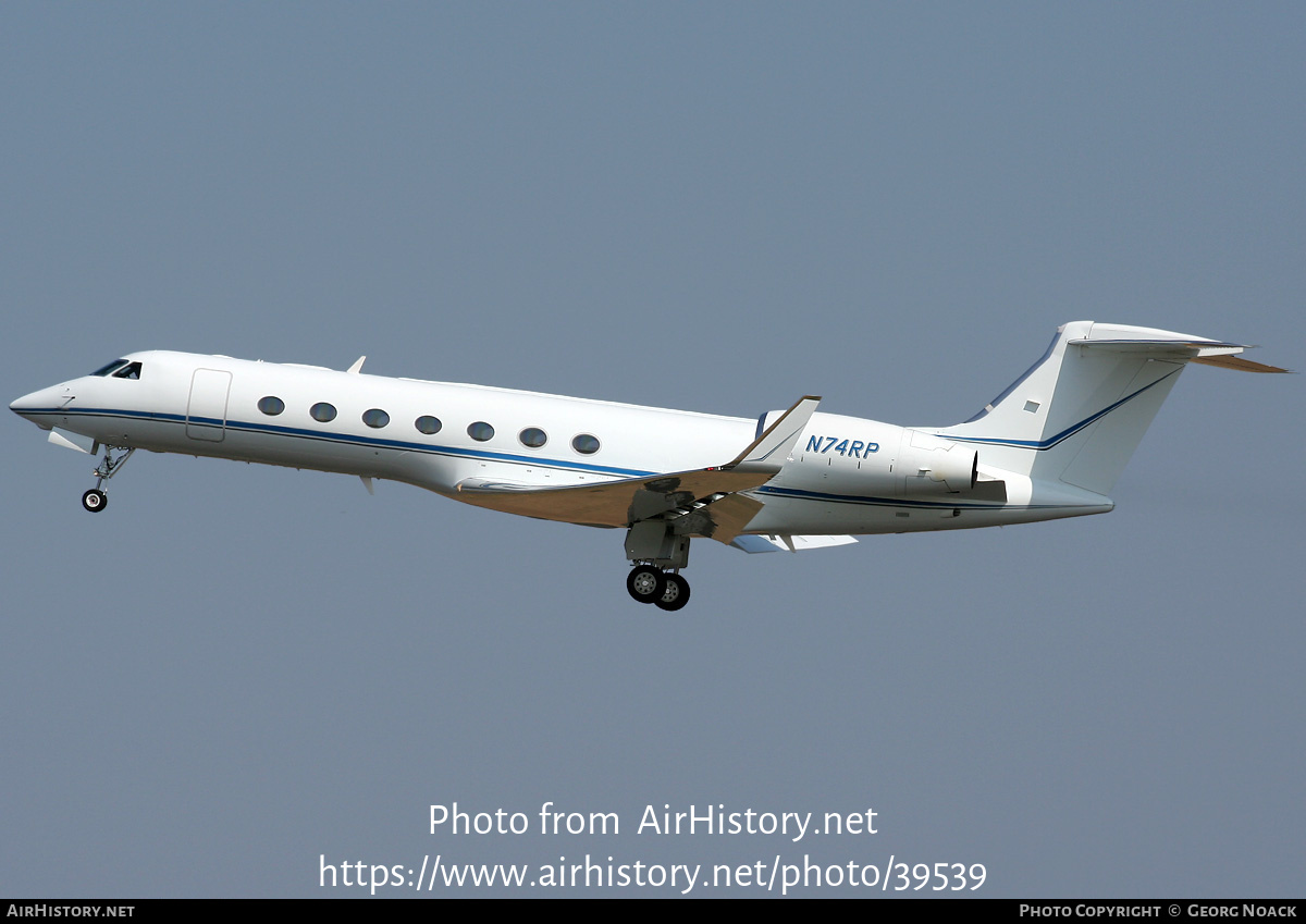 Aircraft Photo of N74RP | Gulfstream Aerospace G-V-SP Gulfstream G550 | AirHistory.net #39539