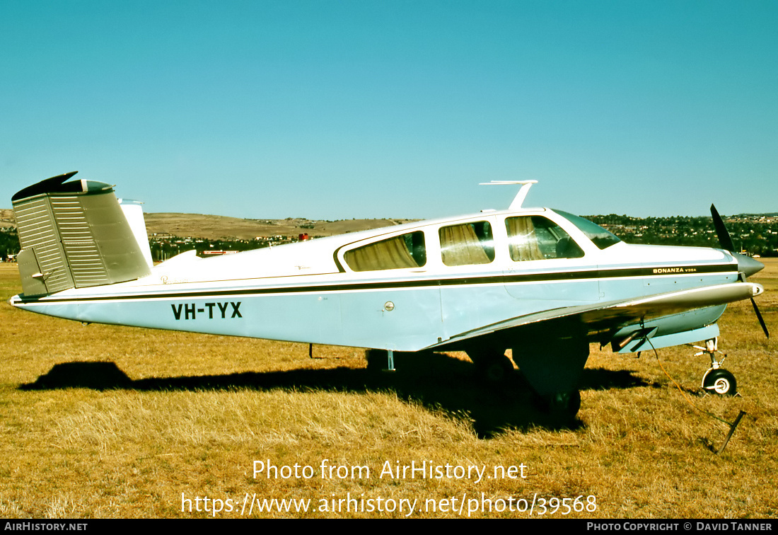 Aircraft Photo of VH-TYX | Beech V35A Bonanza | AirHistory.net #39568