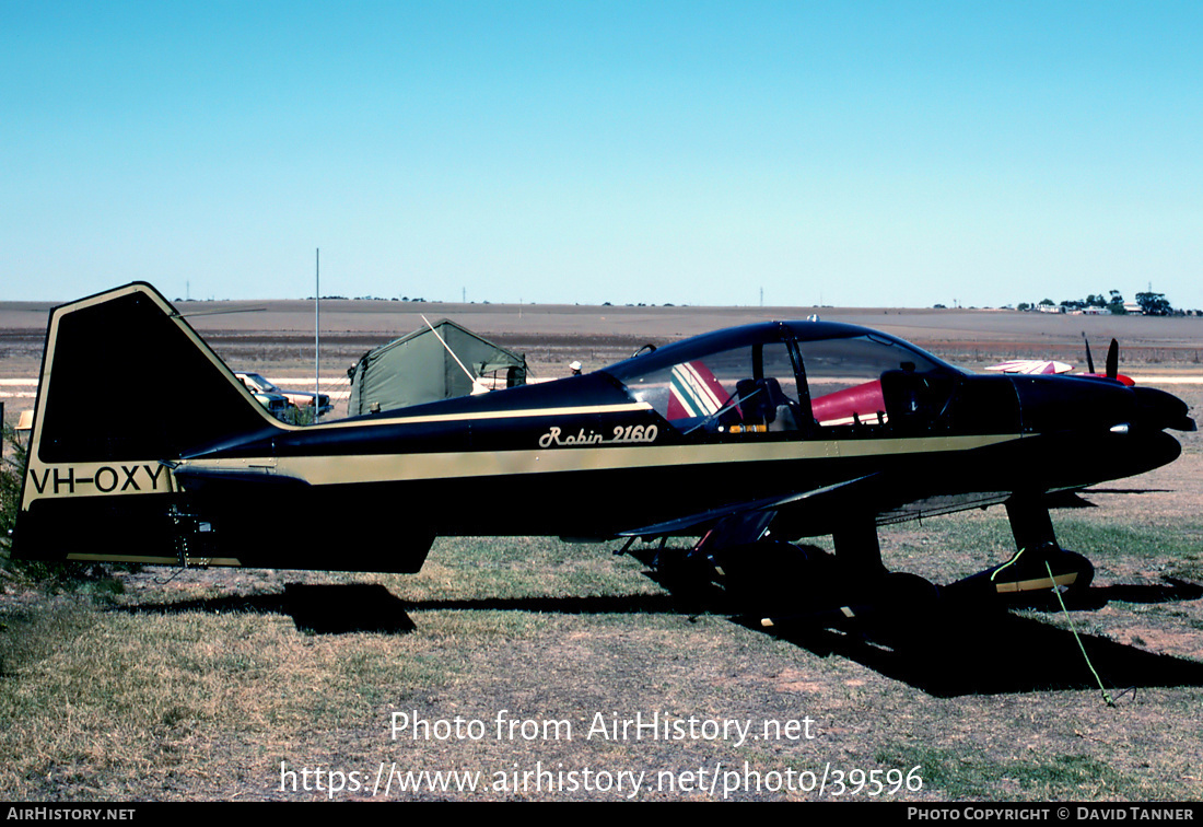 Aircraft Photo of VH-OXY | Robin R-2160 Sports | AirHistory.net #39596