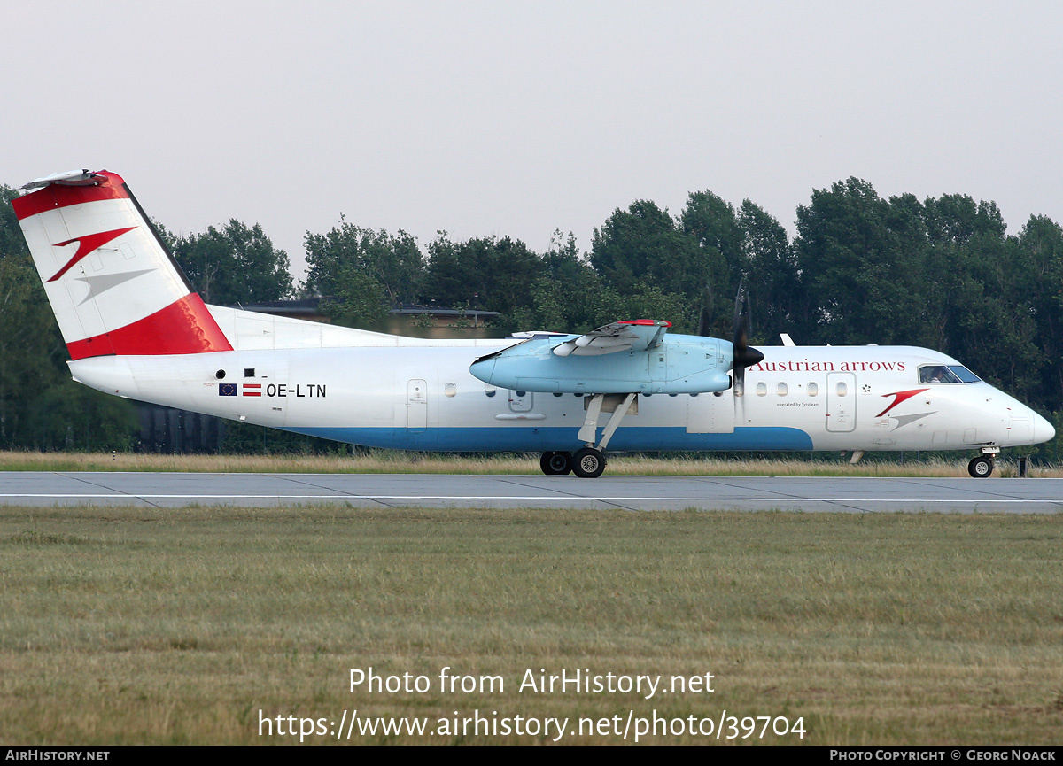 Aircraft Photo of OE-LTN | Bombardier DHC-8-314Q Dash 8 | Austrian Arrows | AirHistory.net #39704