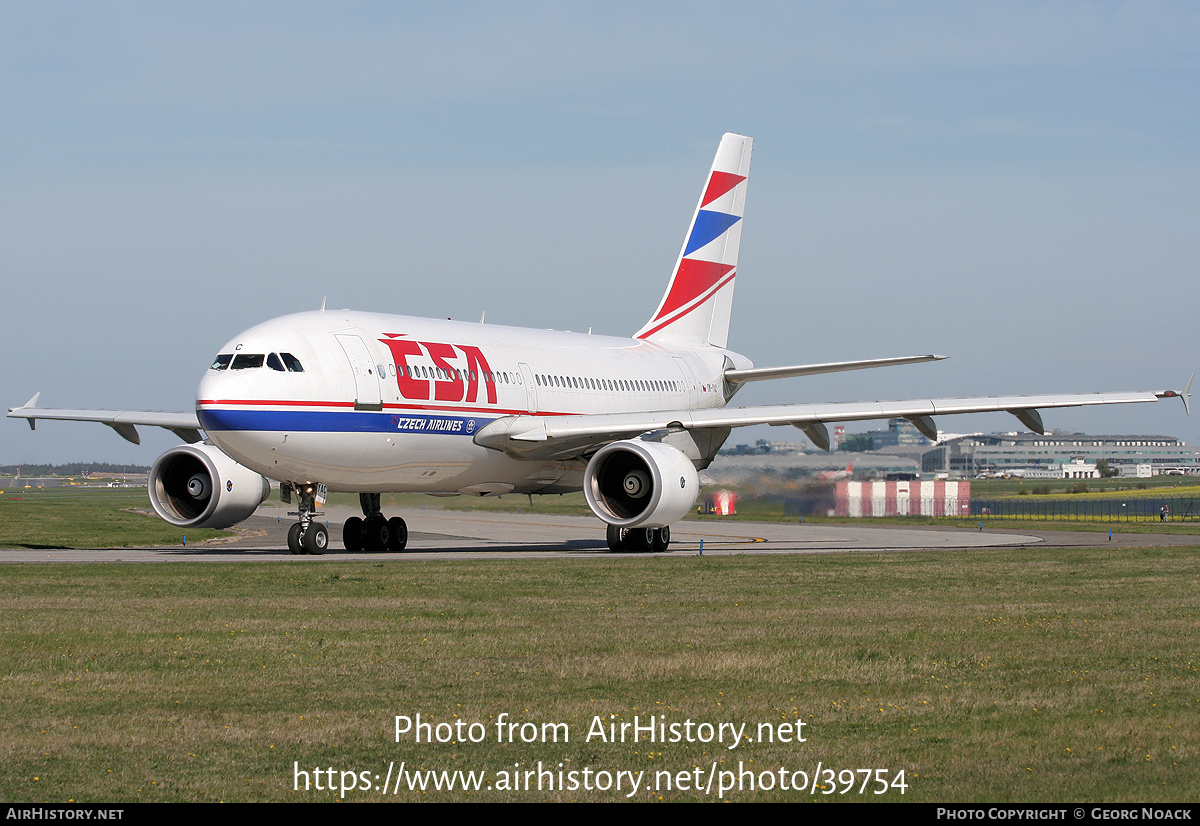 Aircraft Photo of OK-YAC | Airbus A310-325/ET | ČSA - Czech Airlines | AirHistory.net #39754