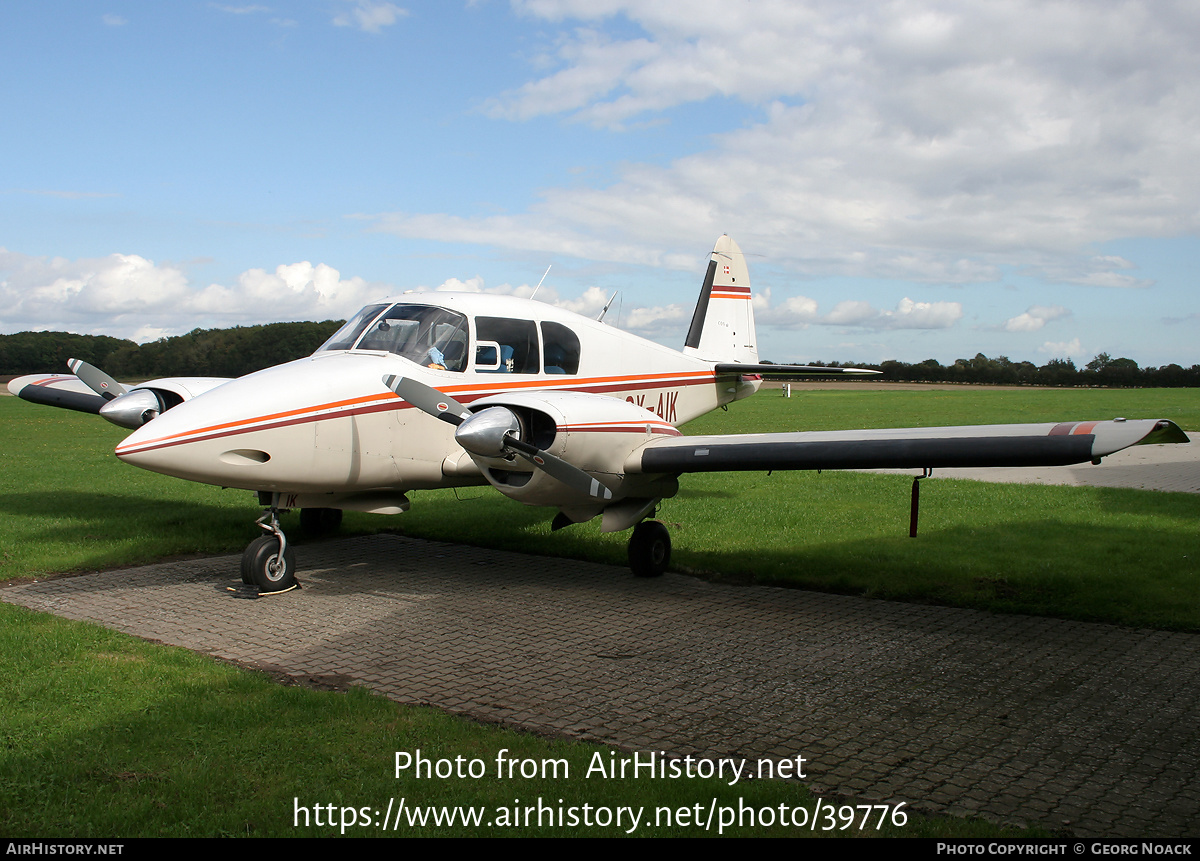 Aircraft Photo of OY-AIK | Piper PA-23-160 Apache | AirHistory.net #39776