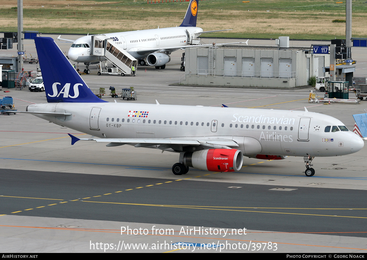 Aircraft Photo of OY-KBP | Airbus A319-132 | Scandinavian Airlines - SAS | AirHistory.net #39783