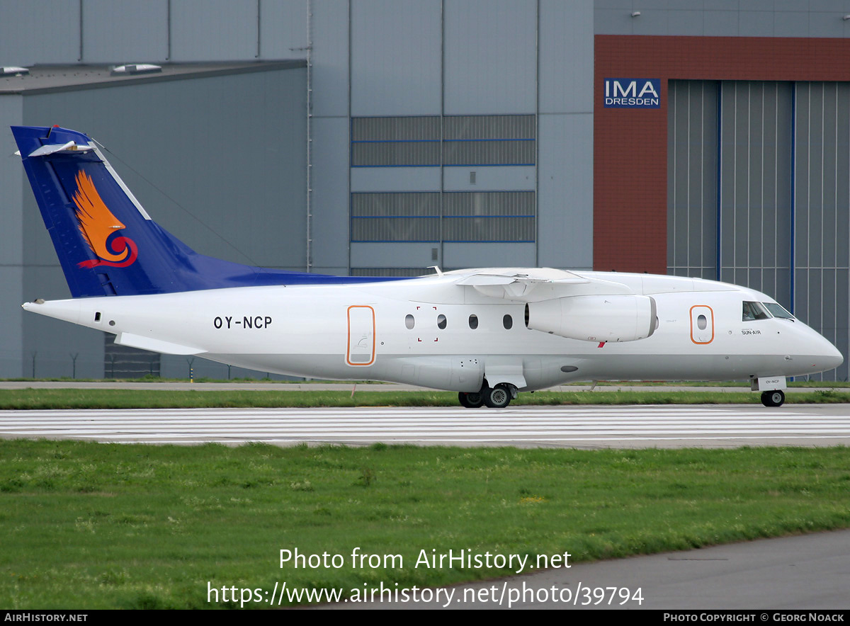 Aircraft Photo of OY-NCP | Fairchild Dornier 328-310 328JET | Sun-Air of Scandinavia | AirHistory.net #39794