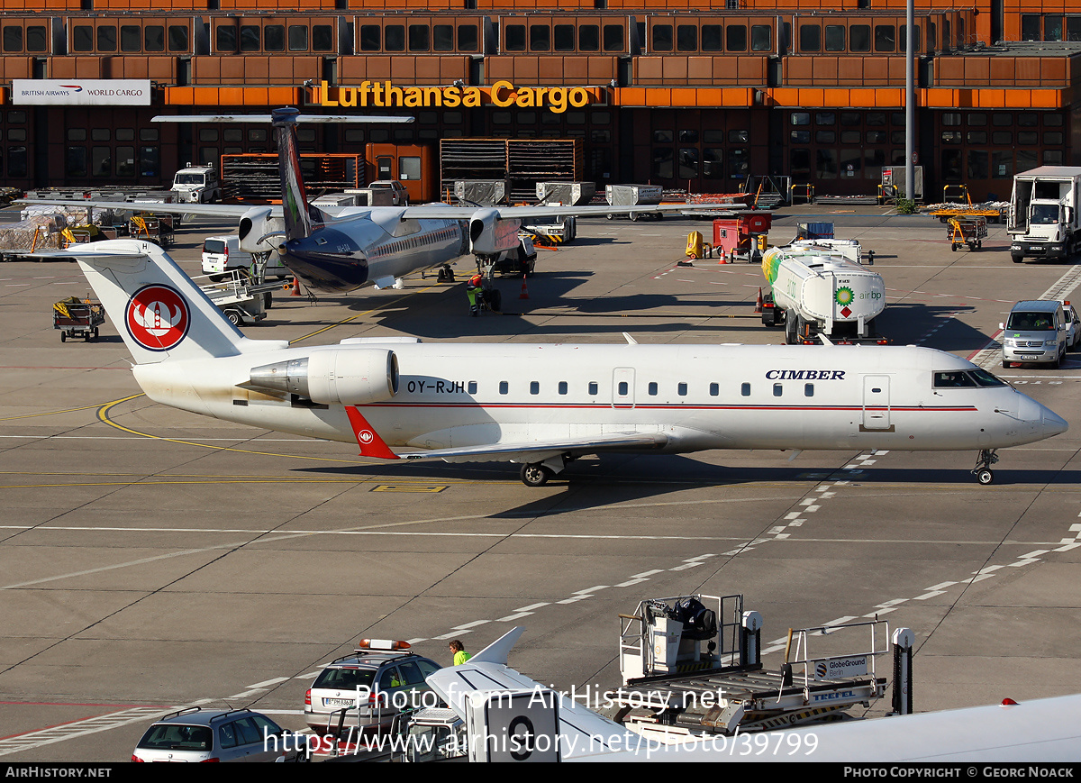 Aircraft Photo of OY-RJH | Canadair CRJ-100LR (CL-600-2B19) | Cimber Air | AirHistory.net #39799