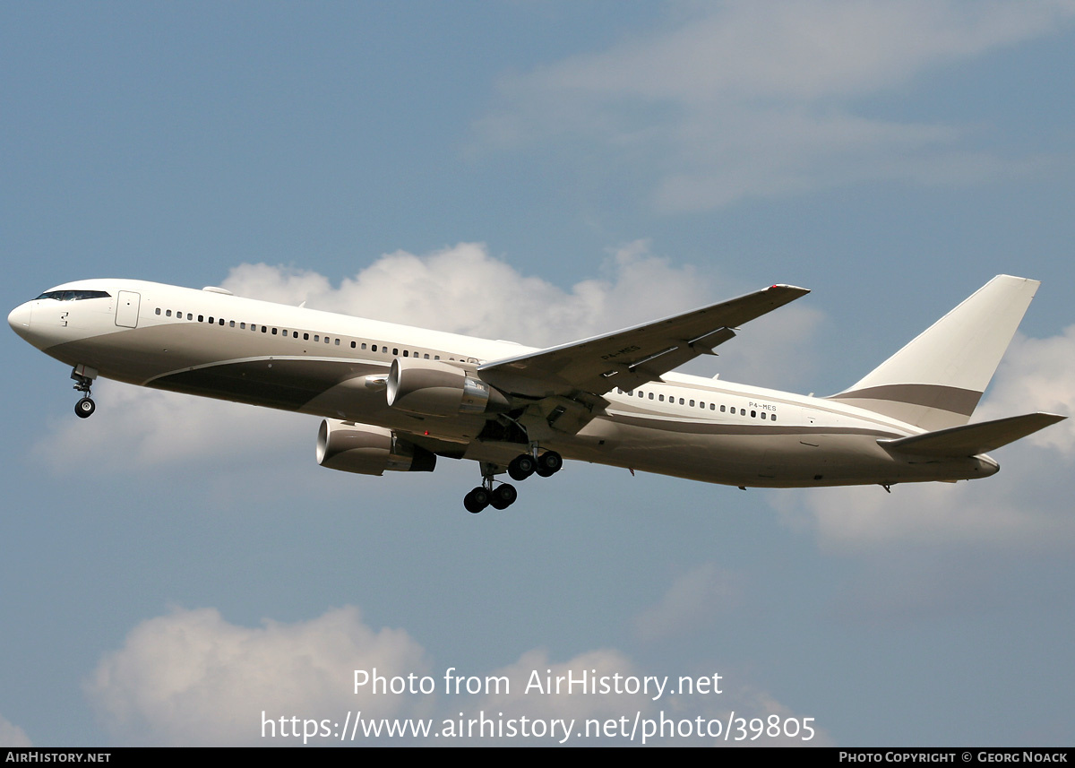 Aircraft Photo of P4-MES | Boeing 767-33A/ER | AirHistory.net #39805