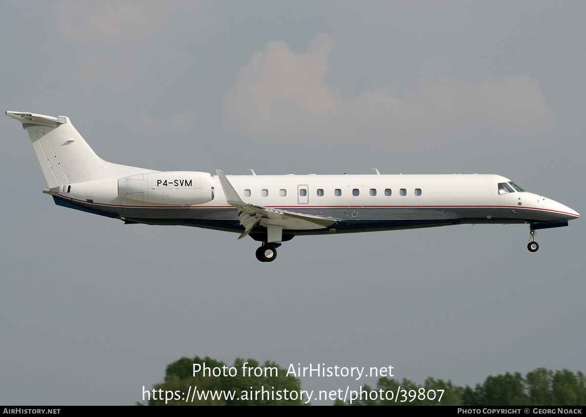 Aircraft Photo of P4-SVM | Embraer Legacy 600 (EMB-135BJ) | AirHistory.net #39807