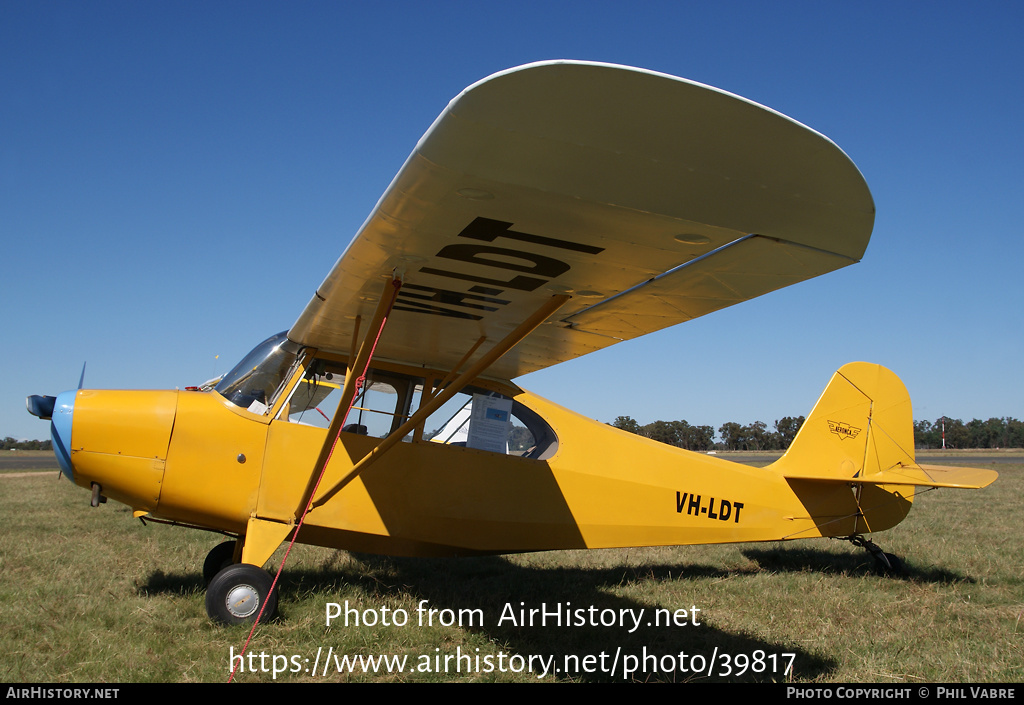 Aircraft Photo of VH-LDT | Aeronca 7AC Champion | AirHistory.net #39817