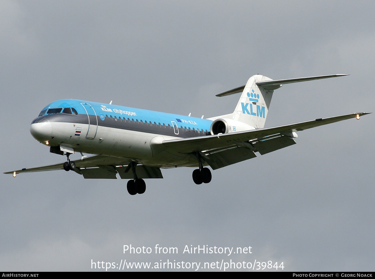 Aircraft Photo of PH-KZA | Fokker 70 (F28-0070) | KLM Cityhopper | AirHistory.net #39844