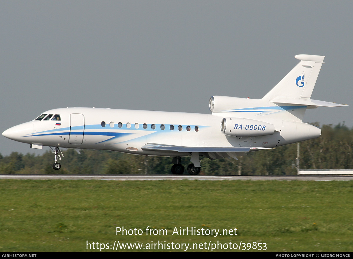 Aircraft Photo of RA-09008 | Dassault Falcon 900EX | Gazpromavia | AirHistory.net #39853